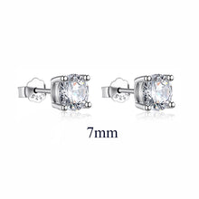 Load image into Gallery viewer, 925 Silver Basic Cz Stone Earring