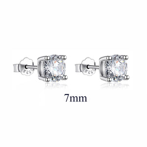 925 Silver Basic Cz Stone Earring